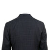 Plaid Suit - Navy