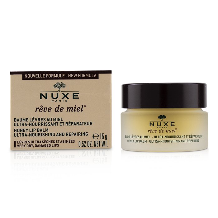 Reve De Miel Ultra-nourishing & Repairing Honey Lip Balm - For Very Dry, Damaged Lips - 15ml/0.52oz