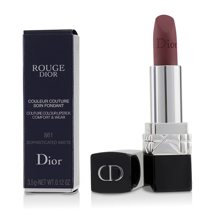 Rouge Dior Couture Colour Comfort & Wear Matte Lipstick - # 861 Sophisticated Matte - 3.5g/0.12oz