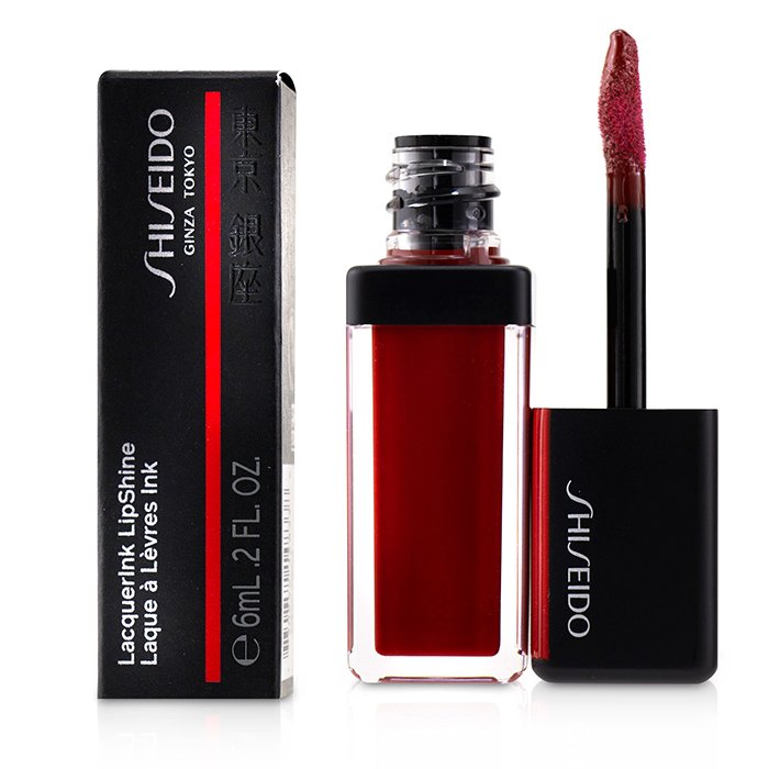 Lacquerink Lipshine - # 307 Scarlet Glare (scarlet) - 6ml/0.2oz