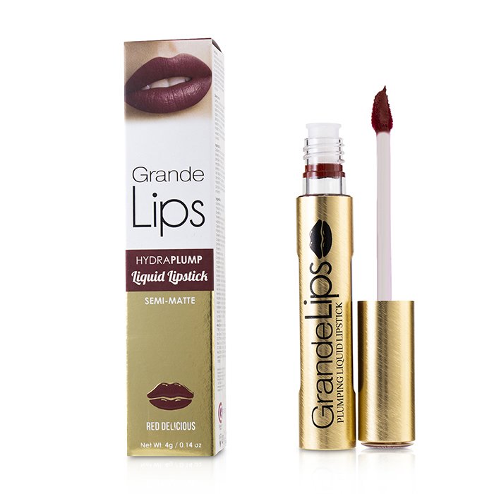 Grandelips Plumping Liquid Lipstick (semi Matte) - # Red Delicious - 4g/0.14oz