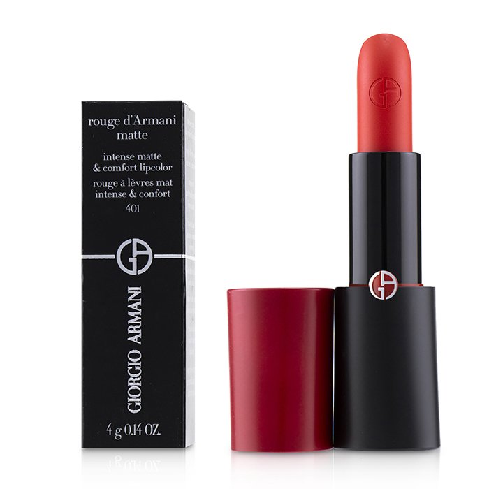 Rouge D'armani Matte Intense Matte & Comfort Lipcolor - # 401 Red Fire - 4g/0.14oz