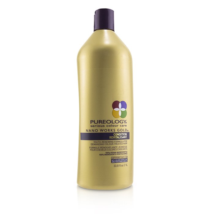 Nano Works Gold Condition (youth-renewing Formula For Demanding Colour-treated Hair) - 1000ml/33.8oz