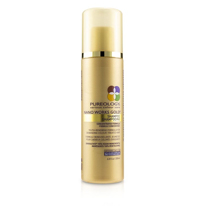 Nano Works Gold Shampoo (youth-renewing Formula For Demanding Colour-treated Hair) - 200ml/6.8oz