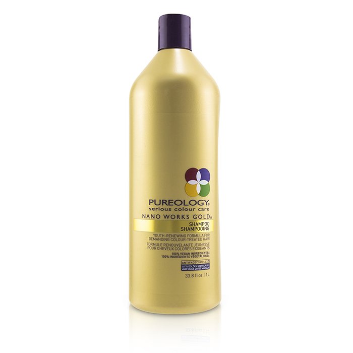 Nano Works Gold Shampoo (youth-renewing Formula For Demanding Colour-treated Hair) - 1000ml/33.8oz