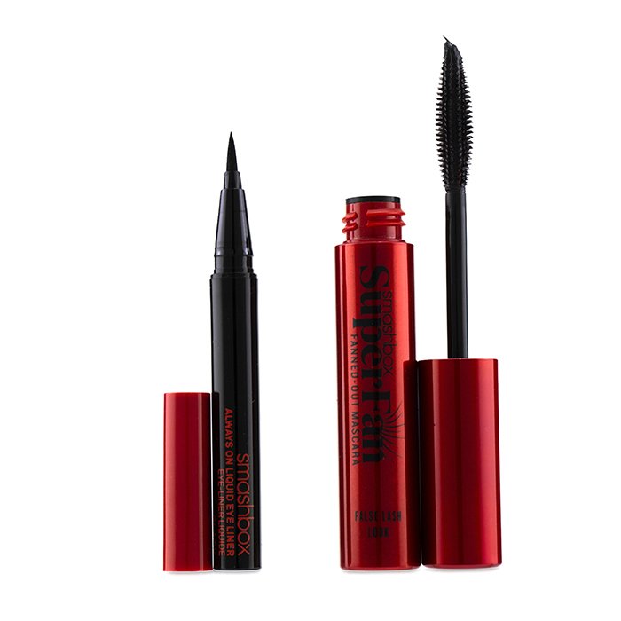 Cat Eye Kit:  1x Travel Size Always On Liquid Liner +  1x  Travel Size Super Fan Mascara - 2pcs