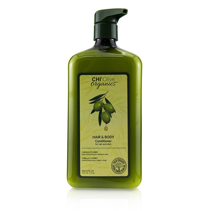 Olive Organics Hair & Body Conditioner (for Hair And Skin) - 710ml/24oz