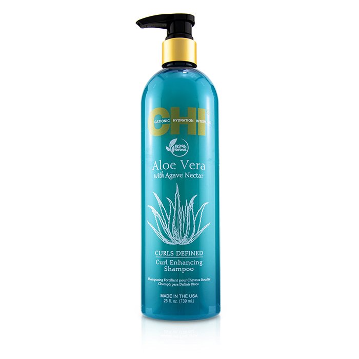 Aloe Vera With Agave Nectar Curls Defined Curl Enhancing Shampoo - 739ml/25oz