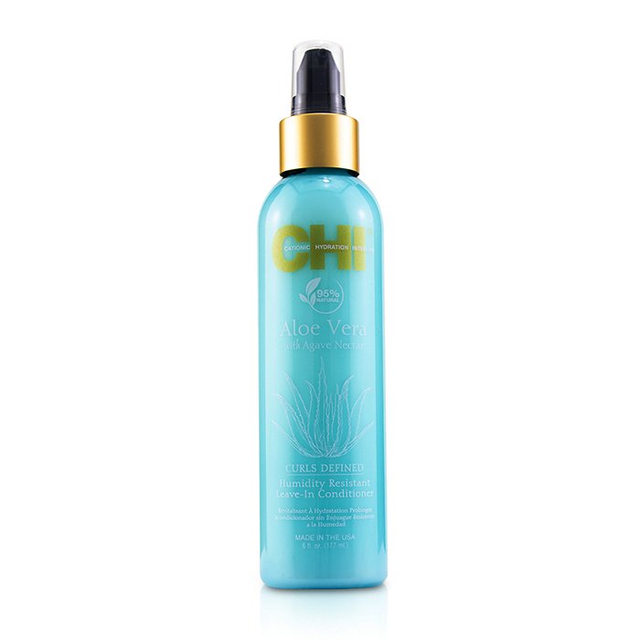 Aloe Vera With Agave Nectar Curls Defined Humidity Resistant Leave-in Conditioner - 177ml/6oz