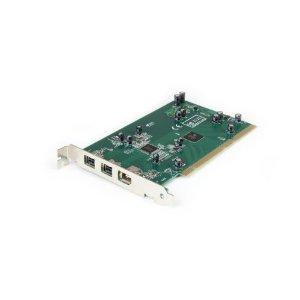 Startech 3 Port 2b 1a Pci 1394b Firewire Adapter Card With Dv Editing Kit