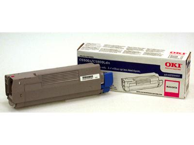 Okidata Oki Magenta Toner For C5800ldn, C5650n, C5650dn - 5k Yield