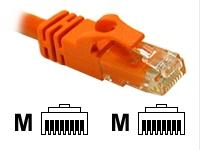 C2g 25ft Cat6 Snagless Crossover Unshielded (utp) Network Patch Cable - Orange