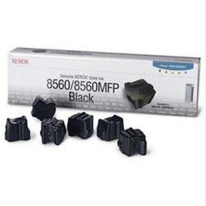 Genuine Xerox Solid Ink Black, Phaser 8560/8560mfp (6 Sticks) For Phaser 8560mfp