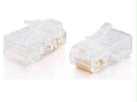 Legrand Rj45 Cat5 8x8 Modular Plug For Flat Stranded Cable - 100pk