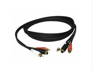 C2g 12ft Value Seriesandtrade; S-video + Rca Stereo Audio Cable