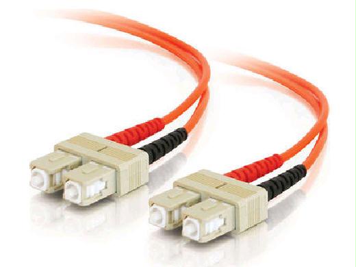 Legrand C2g 4m Sc-sc 62.5/125 Om1 Duplex Multimode Pvc Fiber Optic Cable - Orange