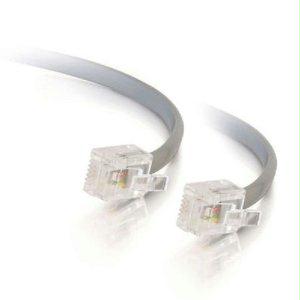 C2g 50ft Rj11 6p4c Modular Telephone Cable