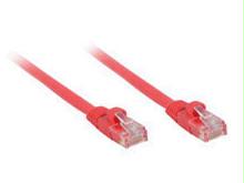 C2g 7ft Cat5e Snagless Unshielded (utp) Ethernet Network Patch Cable - Red