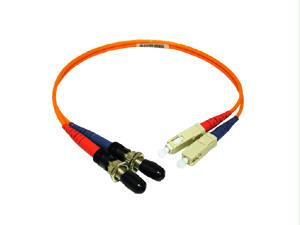 Legrand 1ft Multimode St Female To Sc Male Fiber Adapter Cable