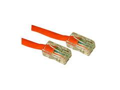 C2g 7ft Cat5e Non-booted Crossover Unshielded (utp) Network Patch Cable - Orange