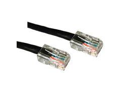 C2g 10ft Cat5e Non-booted Crossover Unshielded (utp) Network Patch Cable - Black