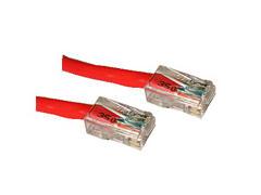 C2g 10ft Cat5e Non-booted Unshielded (utp) Network Crossover Patch Cable - Red