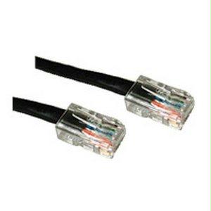 C2g 25ft Cat5e Non-booted Crossover Unshielded (utp) Network Patch Cable - Black