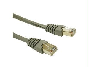 C2g 3ft Cat5e Snagless Shielded (stp) Ethernet Network Patch Cable - Gray