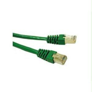 C2g 3ft Cat5e Snagless Shielded (stp) Ethernet Network Patch Cable - Green