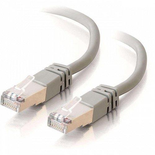 C2g 7ft Cat5e Molded Shielded (stp) Network Patch Cable - Gray