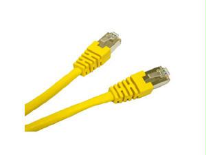 C2g 7ft Cat5e Molded Shielded (stp) Network Patch Cable - Yellow