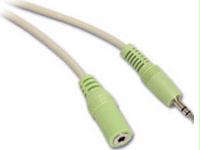 C2g 6ft 3.5mm M/f Stereo Audio Extension Cable (pc-99 Color-coded)