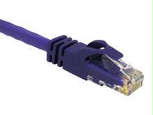 C2g 1ft Cat6 Snagless Unshielded (utp) Network Patch Cable - Purple