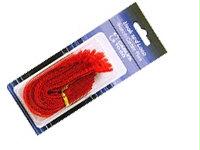 C2g 6in Hook-and-loop Cable Management Straps - Red - 12pk