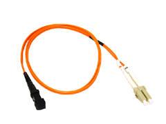 Legrand C2g 2m Lc-mtrj 62.5/125 Om1 Duplex Multimode Pvc Fiber Optic Cable - Orange