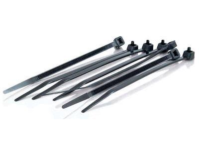 C2g 6in Cable Ties - Black - 100pk