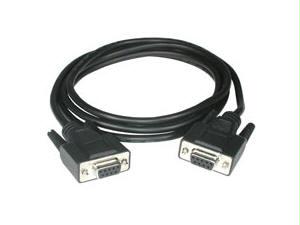 C2g 6ft Db9 F/f Serial Rs232 Cable - Black