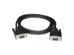 C2g 10ft Db9 F/f Null Modem Cable - Black