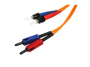 Legrand C2g 4m Sc-st 62.5/125 Om1 Duplex Multimode Pvc Fiber Optic Cable - Orange