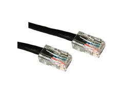 C2g 1ft Cat5e Non-booted Unshielded (utp) Ethernet Network Patch Cable - Black