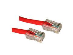 C2g 1ft Cat5e Non-booted Unshielded (utp) Network Patch Cable - Red