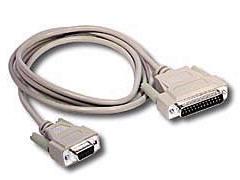 C2g Serial Cable - Db-25 (m) - Db-9 (f) - 6 Ft