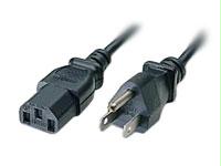 C2g 3ft 18 Awg Universal Power Cord (nema 5-15p To Iec320c13)-3 Foot Replacement