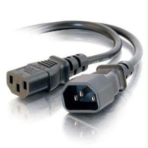 C2g 1ft 18 Awg Computer Power Extension Cord (iec320c14 To Iec320c13) (taa Compliant