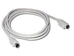 C2g Keyboard Cable - 6 Pin Ps/2 (m) - 6 Pin Ps/2 (f) - 10 Ft