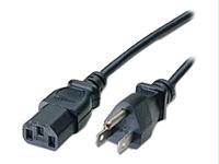 C2g 15ft 18 Awg Universal Power Cord (nema 5-15p To Iec320c13) (taa Compliant)