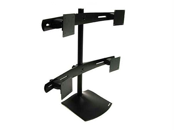 Ergotron Ds100 Quad-monitor Desk Stand,horizontal.conserve Desk Space By Suspend