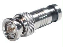 C2g Rg6 Compression Bnc Connector - 50pk