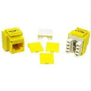 Legrand Cat5e Rj45 Utp Keystone Jack - Yellow