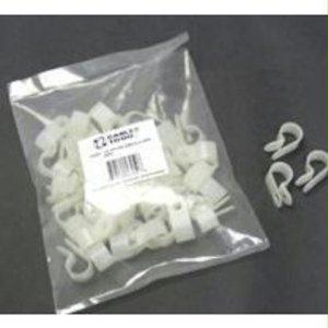 C2g 1/4in Nylon Cable Clamp - 50pk